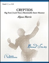 Cryptids Concert Band sheet music cover